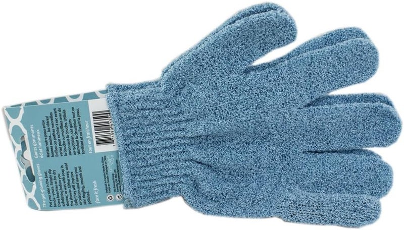 Urbana Spa Exfoliating Gloves Set for Shower and Bath - 3 Pack - Image 3